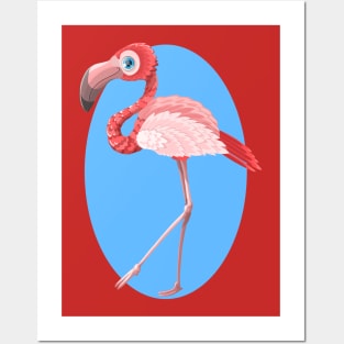 Flamingo Posters and Art